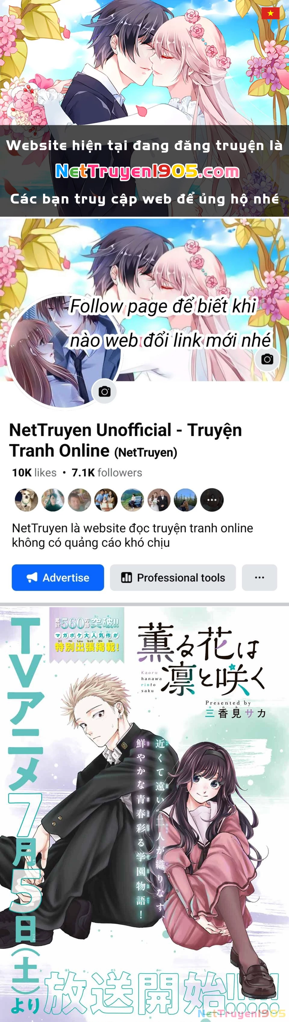 The Fragrant Flower Blooms With Dignity – Kaoru Hana Wa Rin To Saku Chapter 2.5 - Trang 2