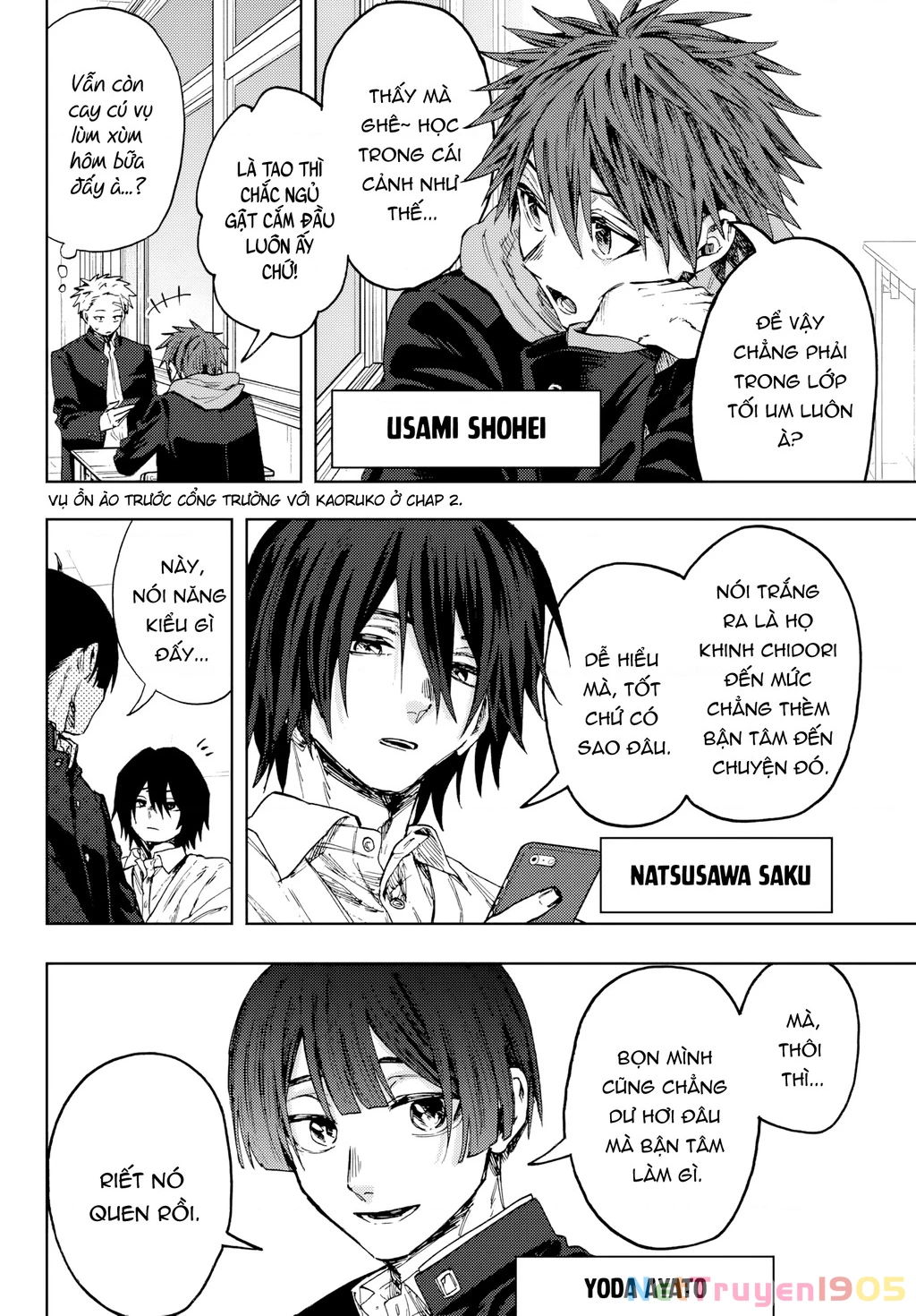 The Fragrant Flower Blooms With Dignity – Kaoru Hana Wa Rin To Saku Chapter 2.5 - Trang 2