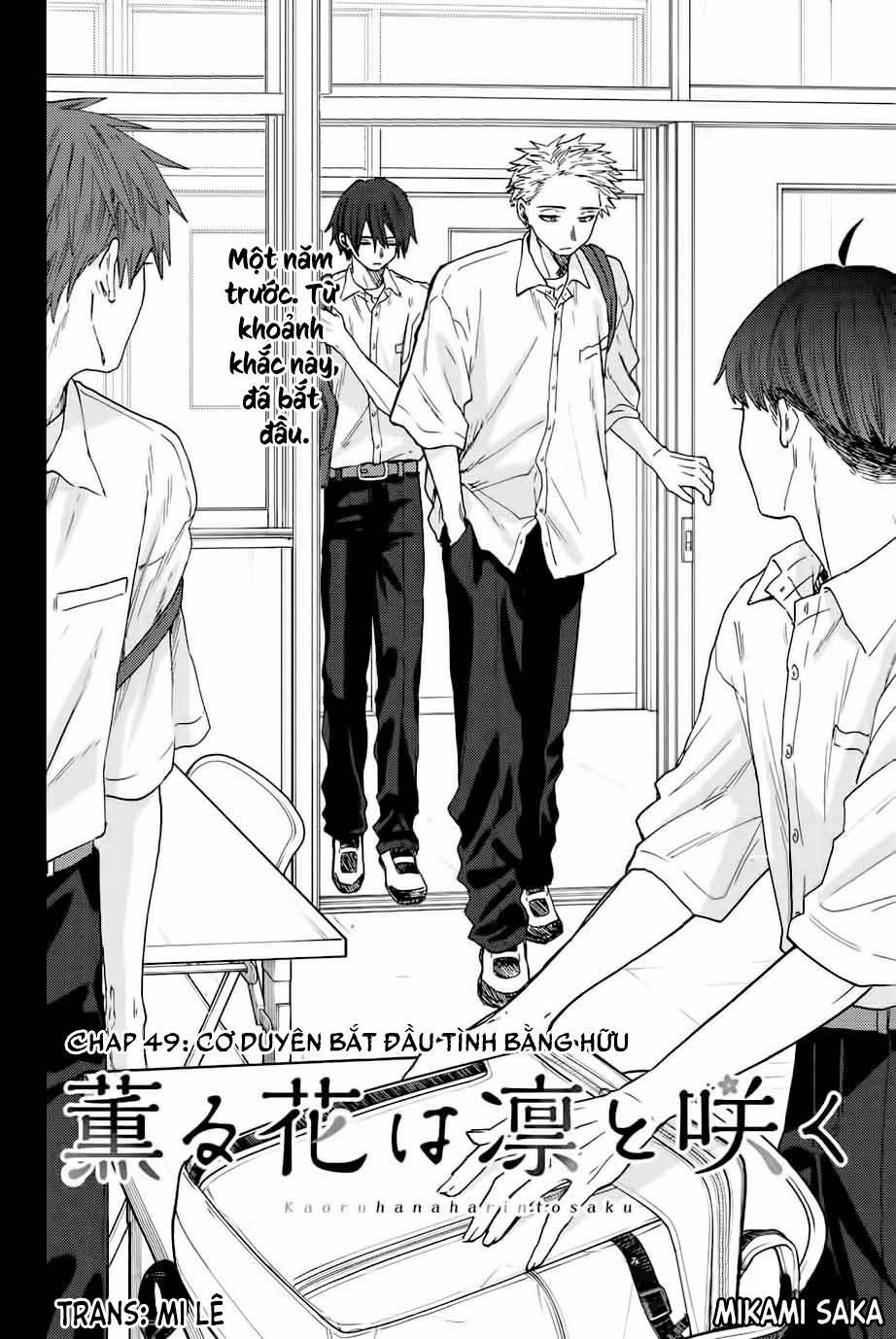 The Fragrant Flower Blooms With Dignity – Kaoru Hana Wa Rin To Saku Chapter 49 - Trang 2