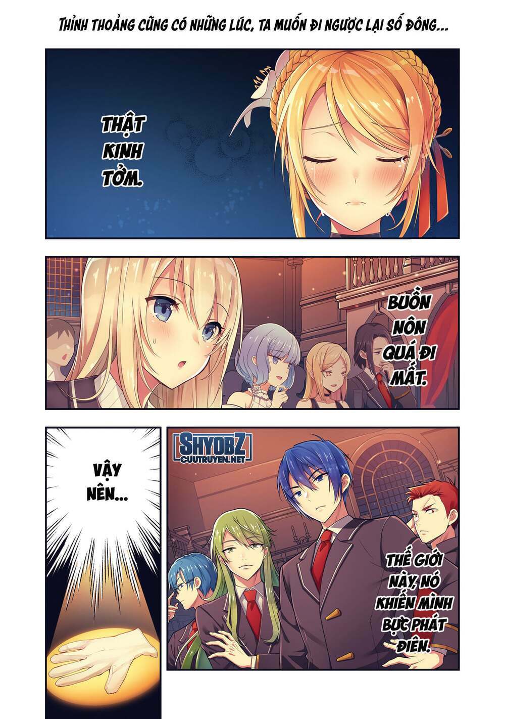 Thế Giới Của Game Otome Thật Khó Khăn Cho Những Thường Dân Chapter 1 - Trang 2