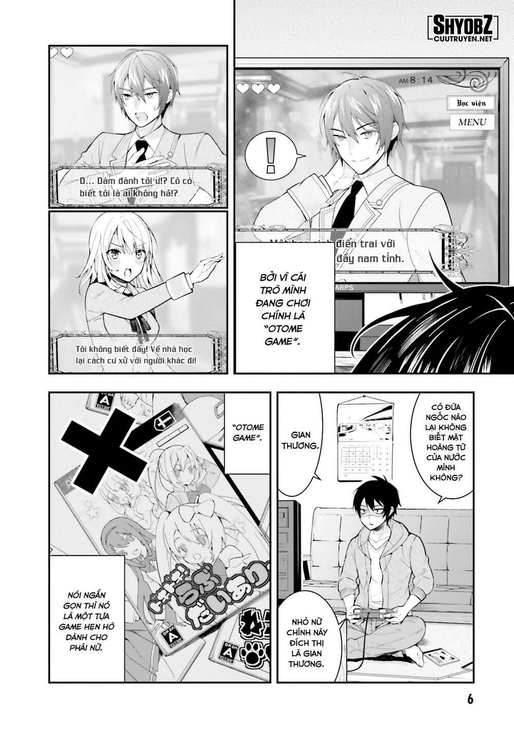 Thế Giới Của Game Otome Thật Khó Khăn Cho Những Thường Dân Chapter 1 - Trang 2