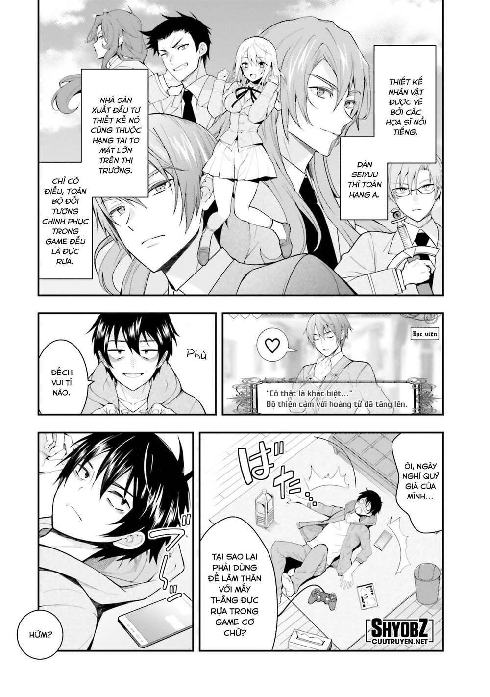 Thế Giới Của Game Otome Thật Khó Khăn Cho Những Thường Dân Chapter 1 - Trang 2