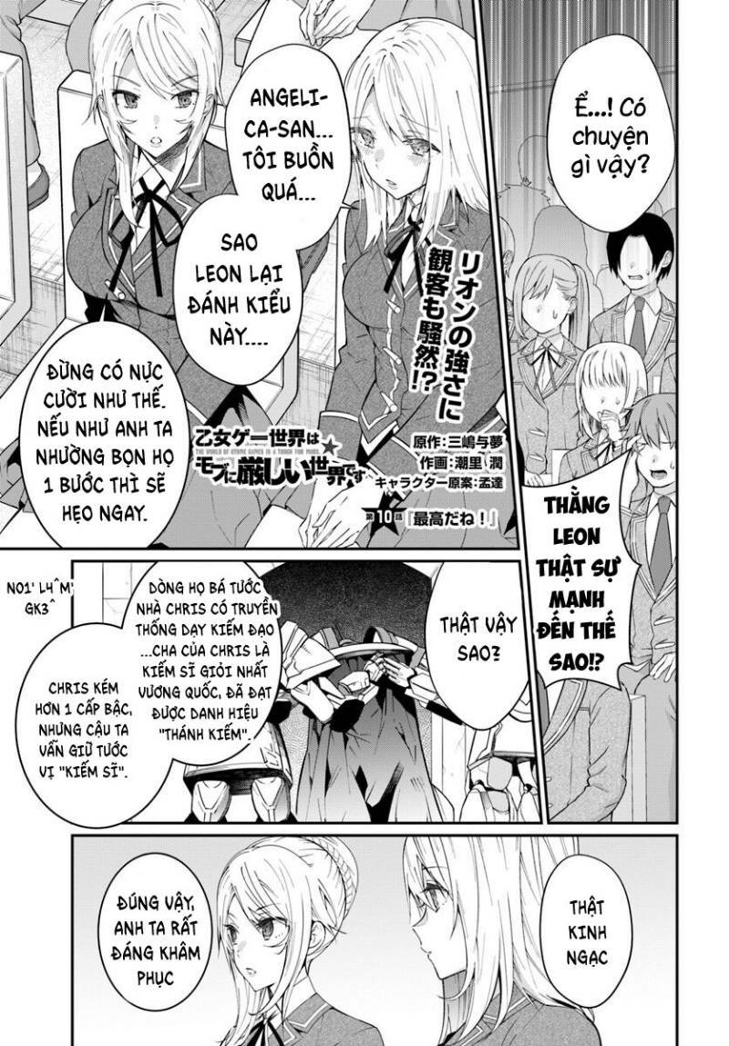 Thế Giới Của Game Otome Thật Khó Khăn Cho Những Thường Dân Chapter 10 - Trang 2