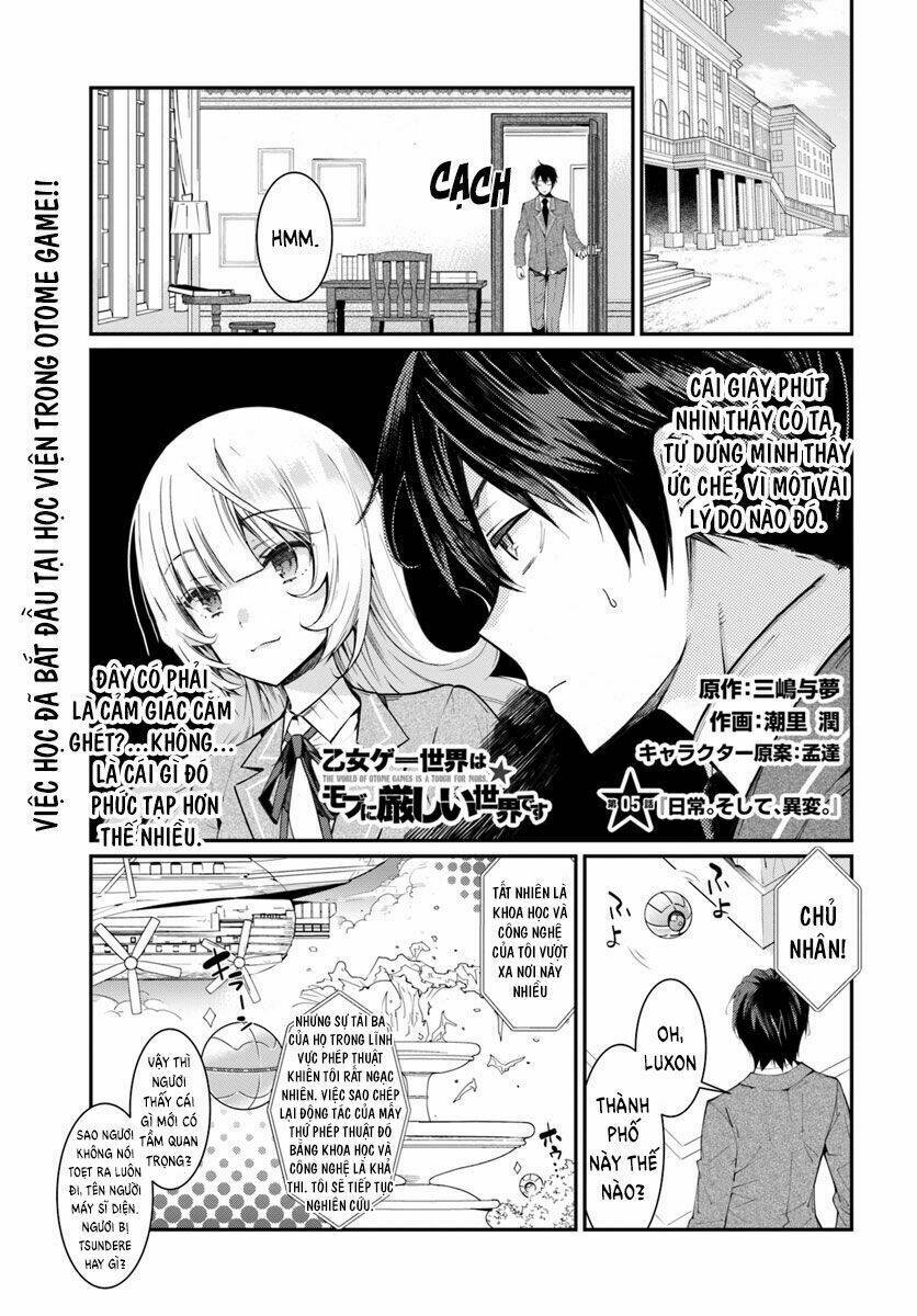 Thế Giới Của Game Otome Thật Khó Khăn Cho Những Thường Dân Chapter 5 - Trang 2