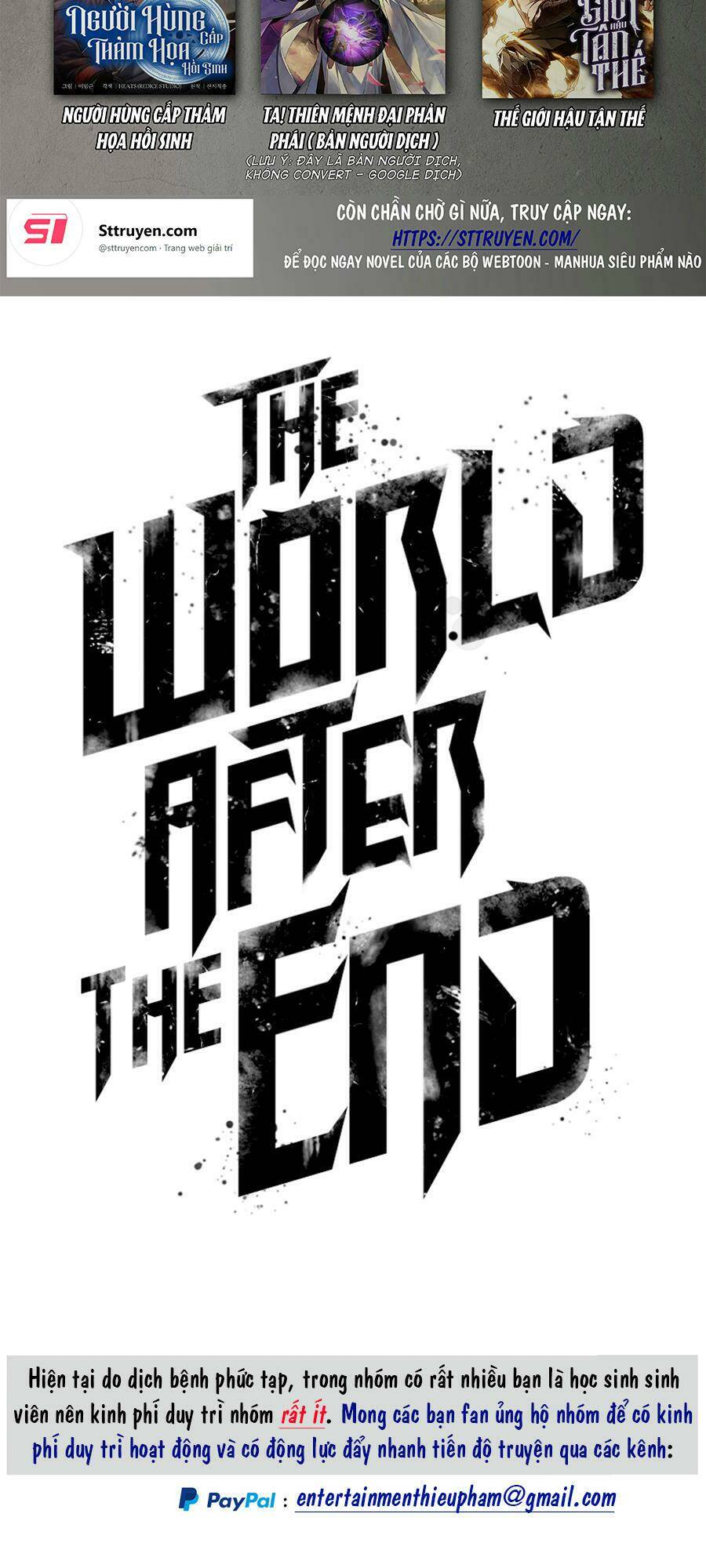 Thếgiớihậutậnthế Chapter 10 - Trang 2