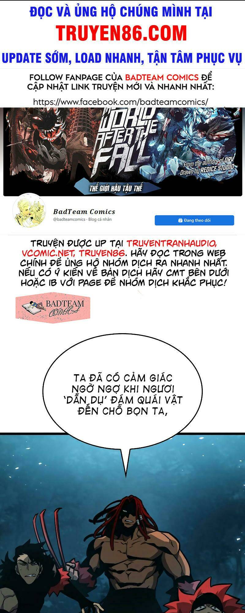 Thếgiớihậutậnthế Chapter 11 - Trang 2