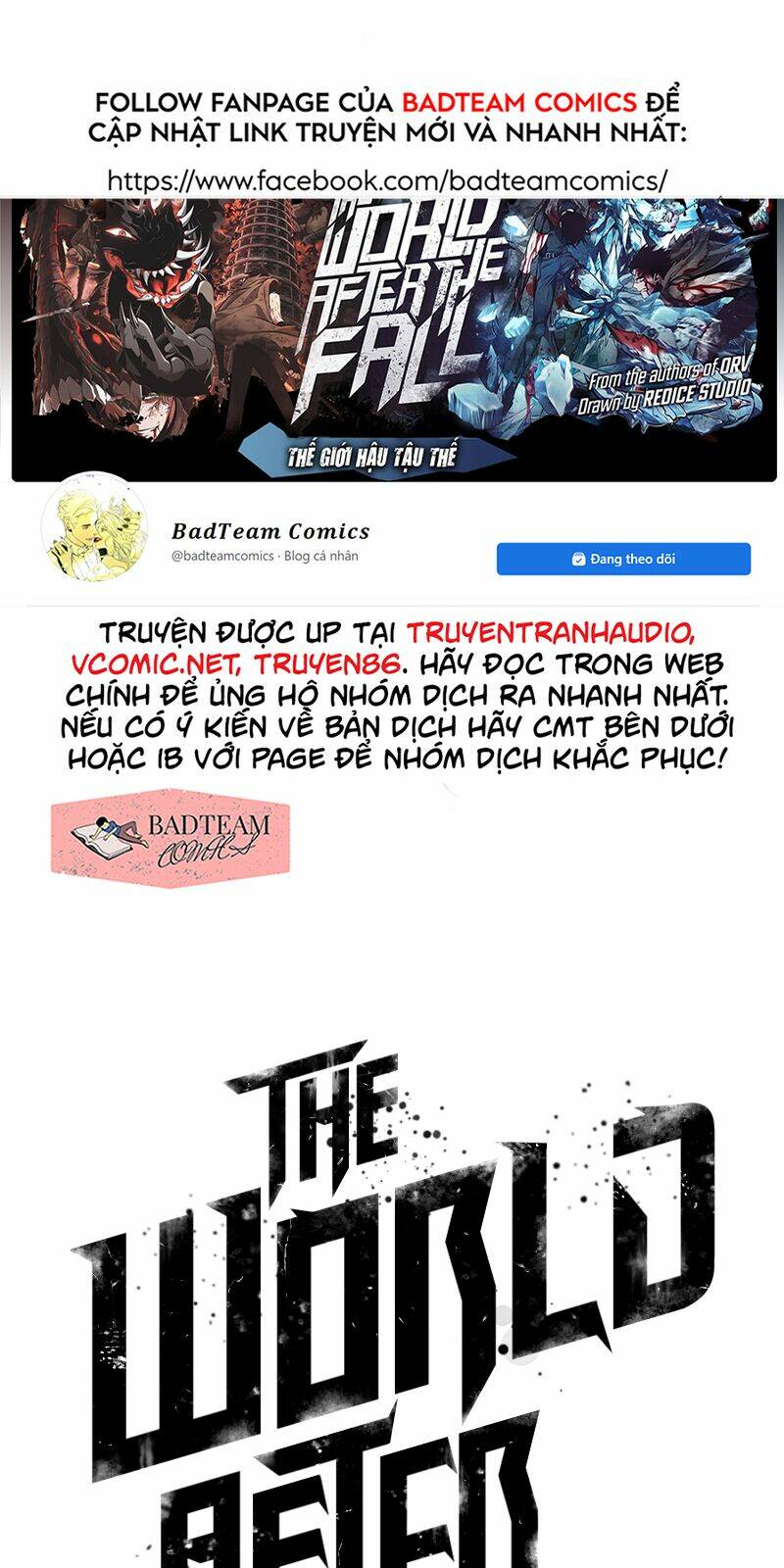 Thếgiớihậutậnthế Chapter 19 - Trang 2