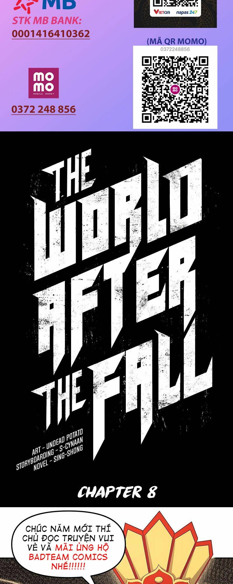 Thếgiớihậutậnthế Chapter 8 - Trang 2