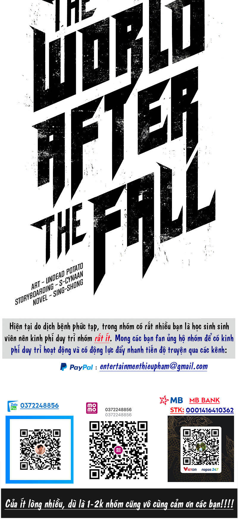 Thế Giới Sau Tận Thế Chapter 11 - Trang 2