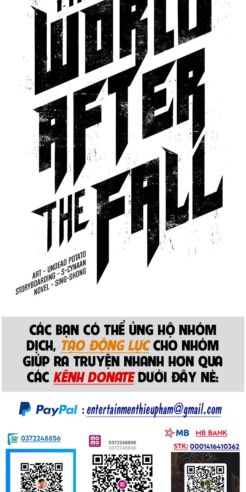 Thế Giới Sau Tận Thế Chapter 15 - Trang 2