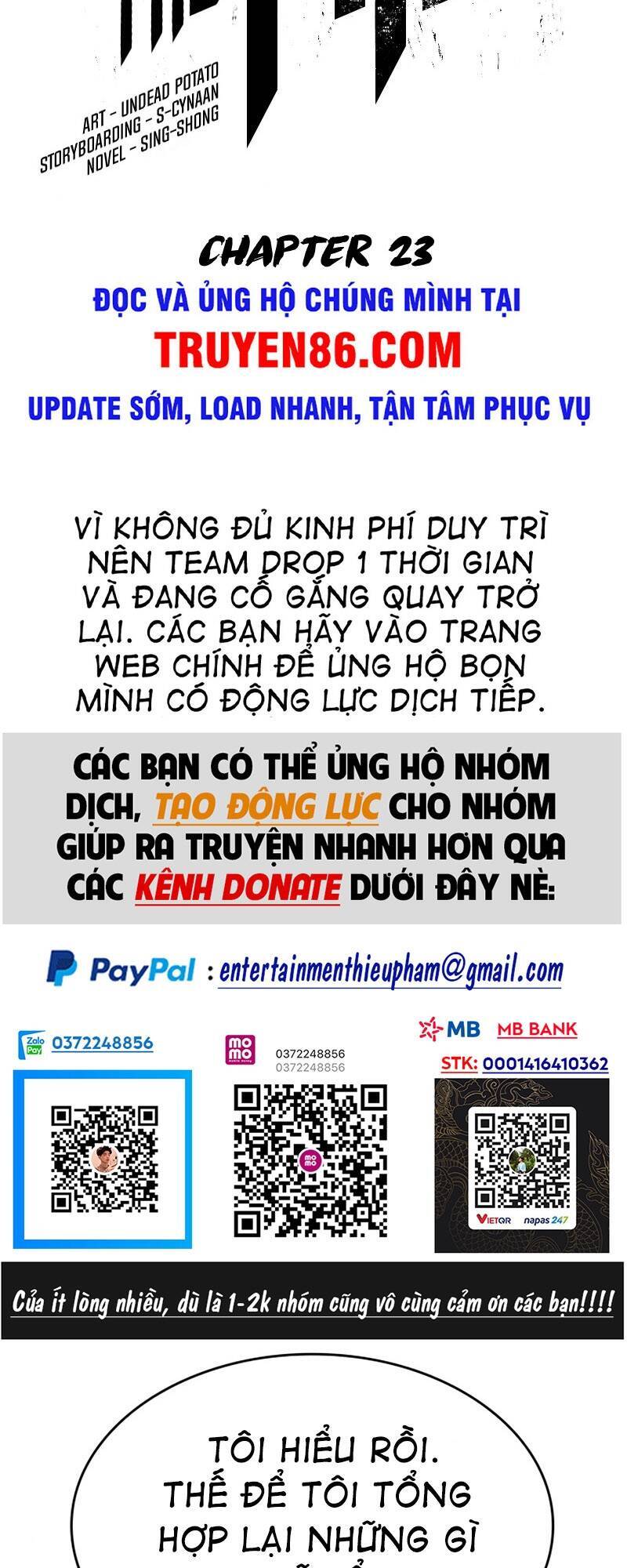 Thế Giới Sau Tận Thế Chapter 23 - Trang 2