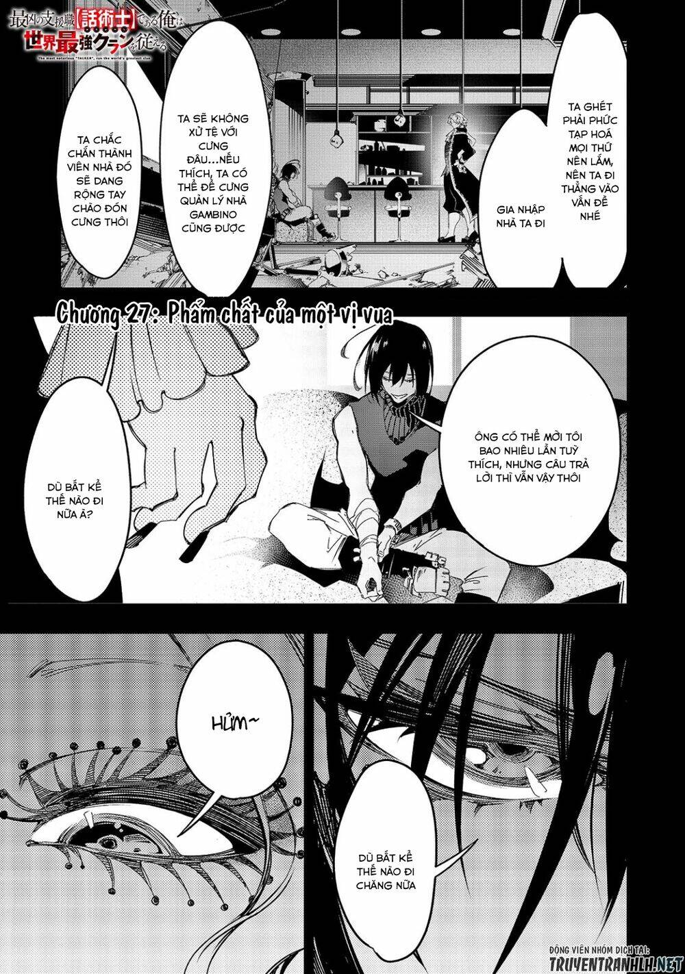 The Most Notorious “Talker” Runs The World’S Greatest Clan Chapter 27 - Trang 2
