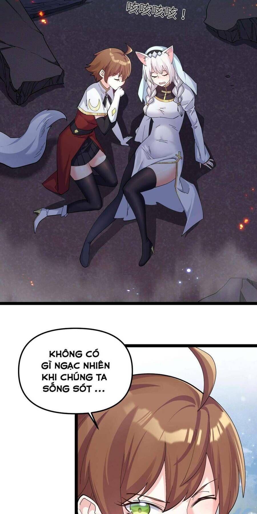 Thế Nhân Thực Sự Tin Tôi Là Đại Boss Chapter 10.2 - Trang 2