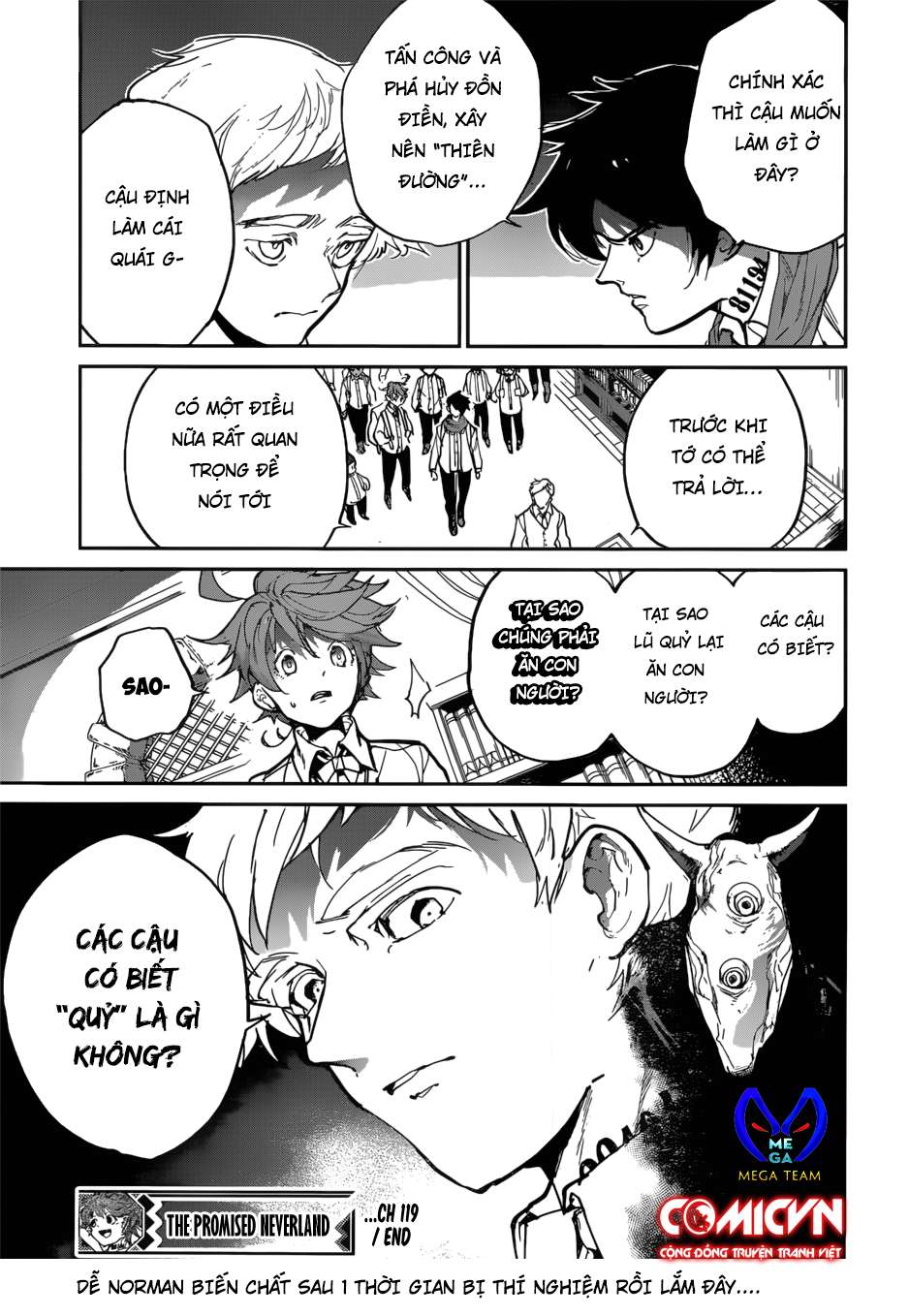 The Promised Neverland Chapter 119 - Trang 2