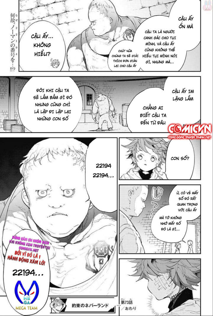 The Promised Neverland Chapter 73 - Trang 2