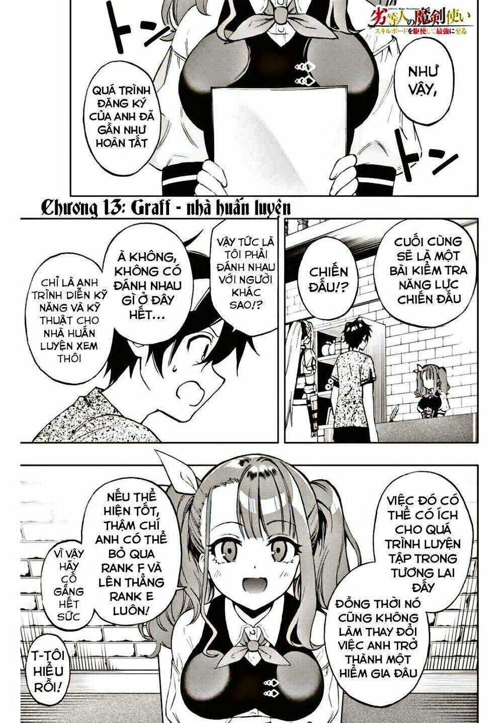 The Reincarnated Inferior Magic Swordsman Chapter 13 - Trang 2