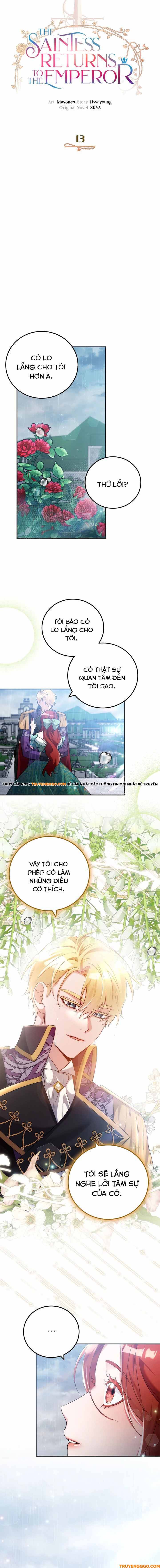 The Saintess Returns To The Emperor Chapter 13 - Trang 2