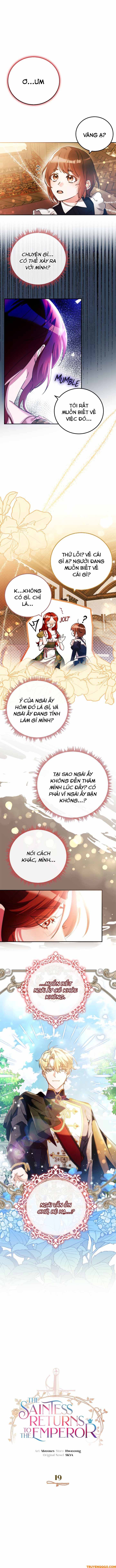The Saintess Returns To The Emperor Chapter 19 - Trang 2