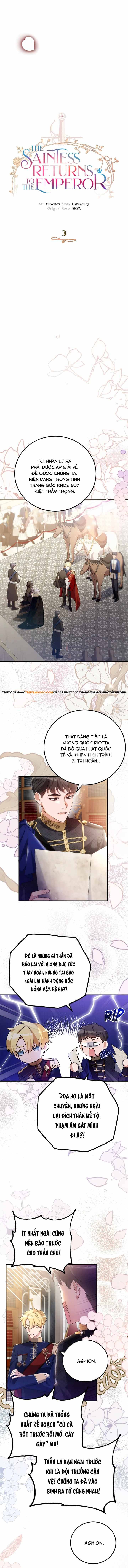 The Saintess Returns To The Emperor Chapter 3 - Trang 2