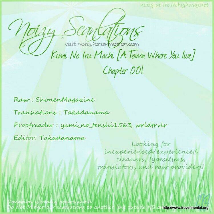 Thị Trấn Tình Yêu Chapter 1 - Trang 2