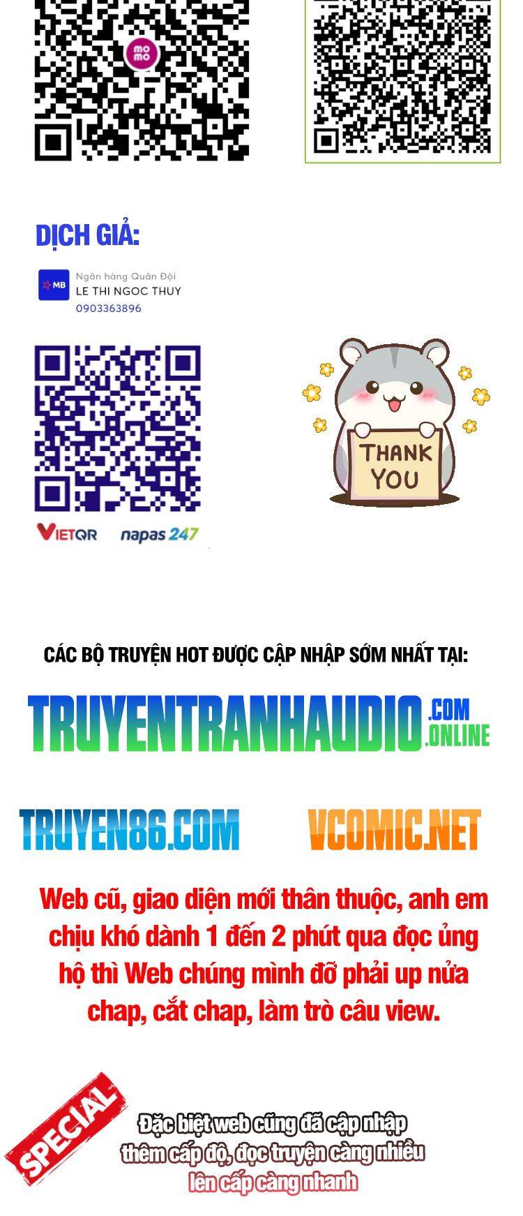 Thiên Đạo Này Cũng Không Ngốc Lắm Chapter 8.5 - Trang 2