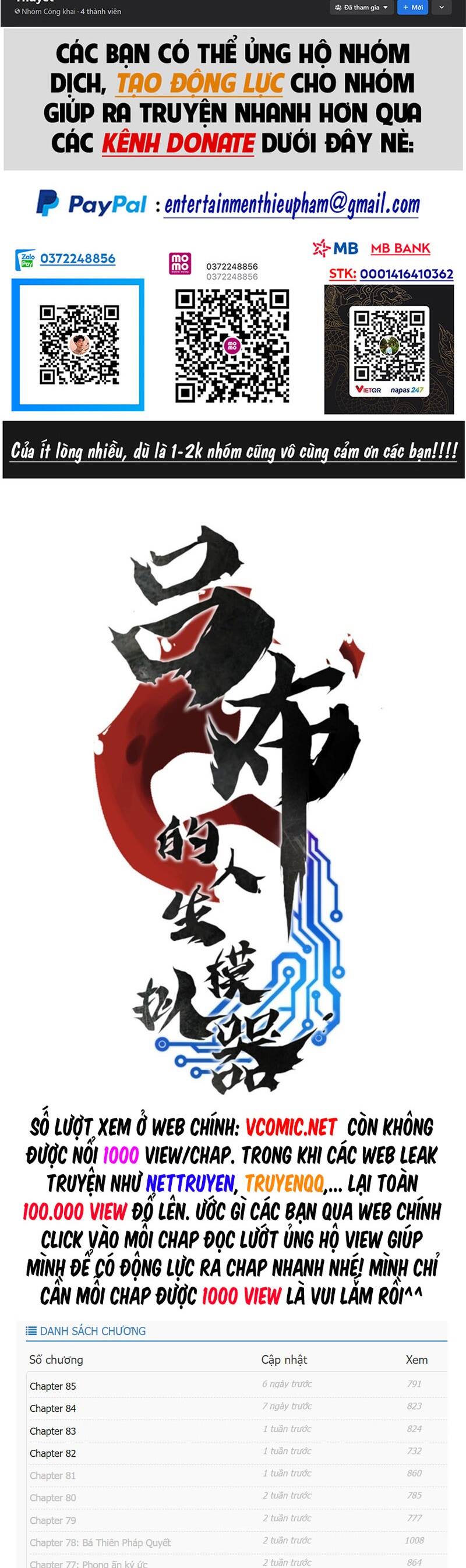 Thiên Hạ Đệ Nhất Lữ Bố Chapter 39 - Trang 2