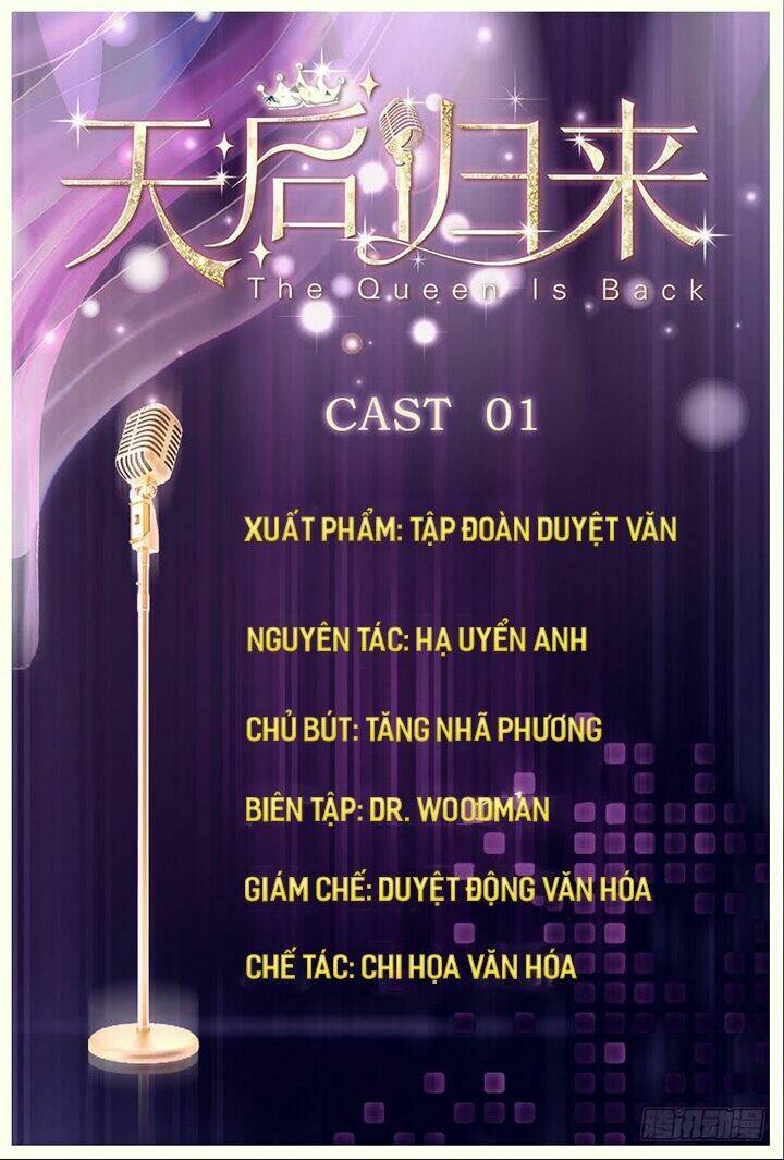 Thiên Hậu Trở Về Chapter 1 - Trang 2