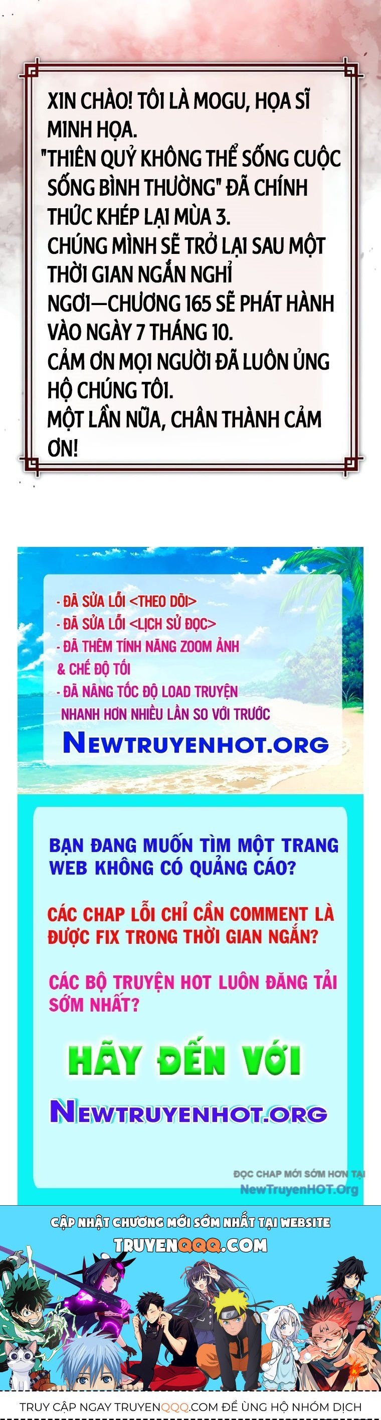 Thiên Quỷ Chẳng Sống Nổi Cuộc Đời Bình Thường Chapter 164 - Trang 2