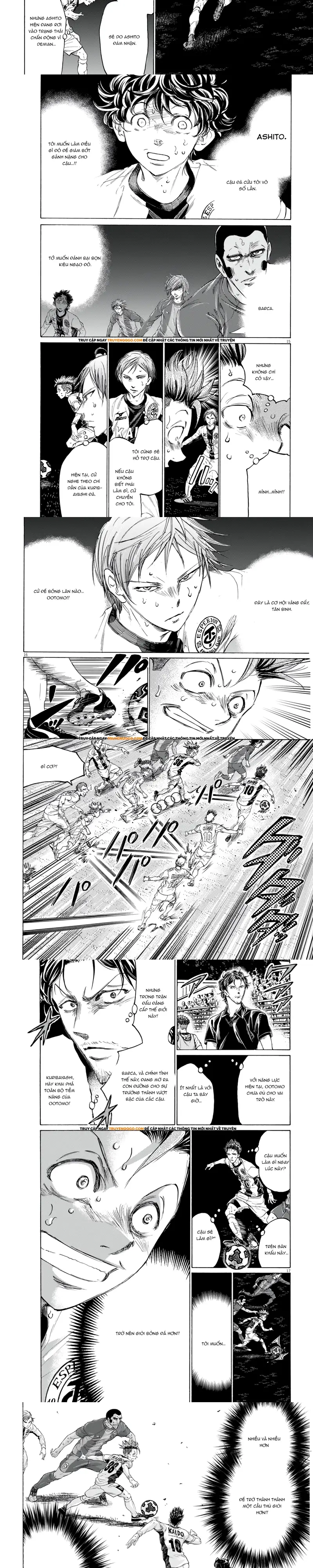 Thiên Tài Bóng Đá Ashito Chapter 381 - Trang 2