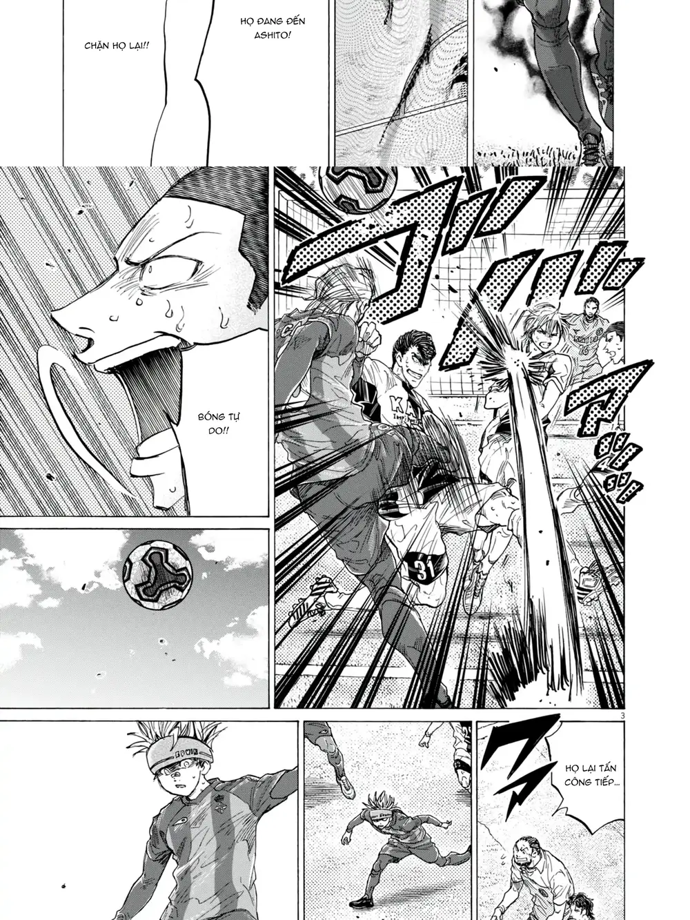 Thiên Tài Bóng Đá Ashito Chapter 386 - Trang 2