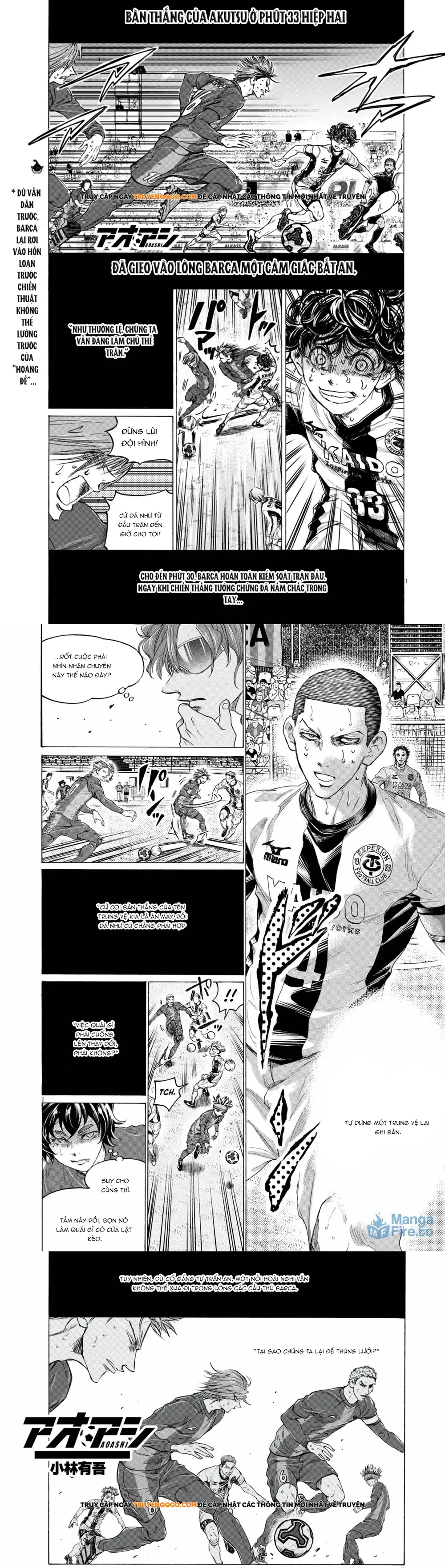 Thiên Tài Bóng Đá Ashito Chapter 394 - Trang 2