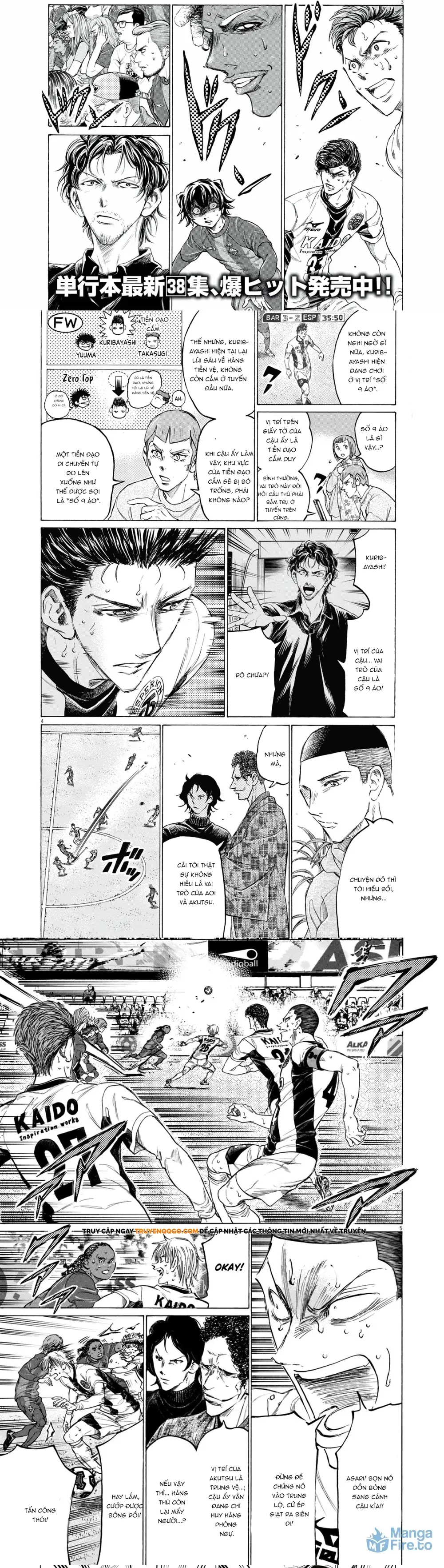 Thiên Tài Bóng Đá Ashito Chapter 394 - Trang 2