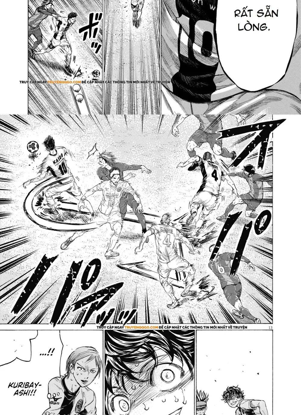 Thiên Tài Bóng Đá Ashito Chapter 395 - Trang 2