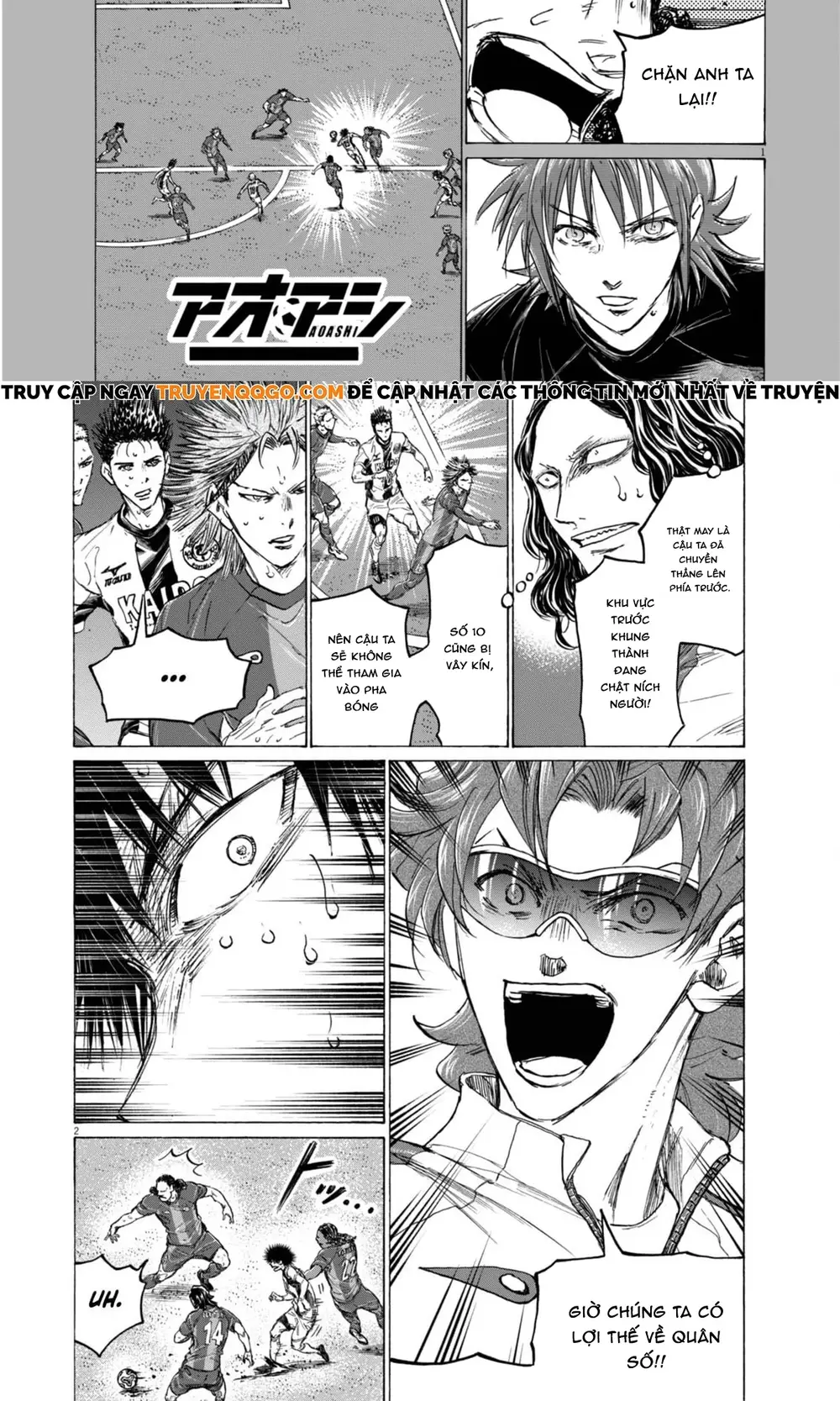 Thiên Tài Bóng Đá Ashito Chapter 397 - Trang 2