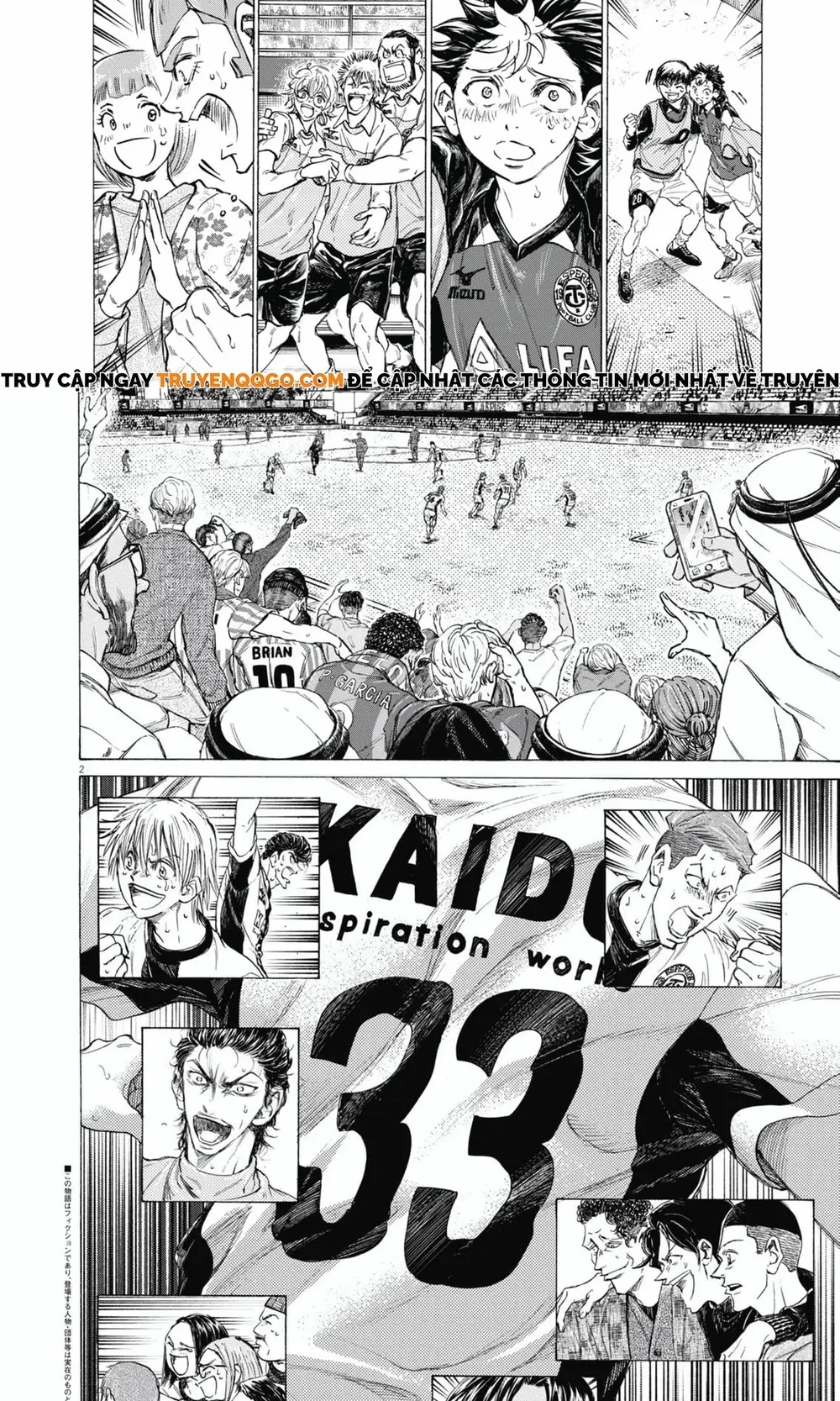 Thiên Tài Bóng Đá Ashito Chapter 398 - Trang 2