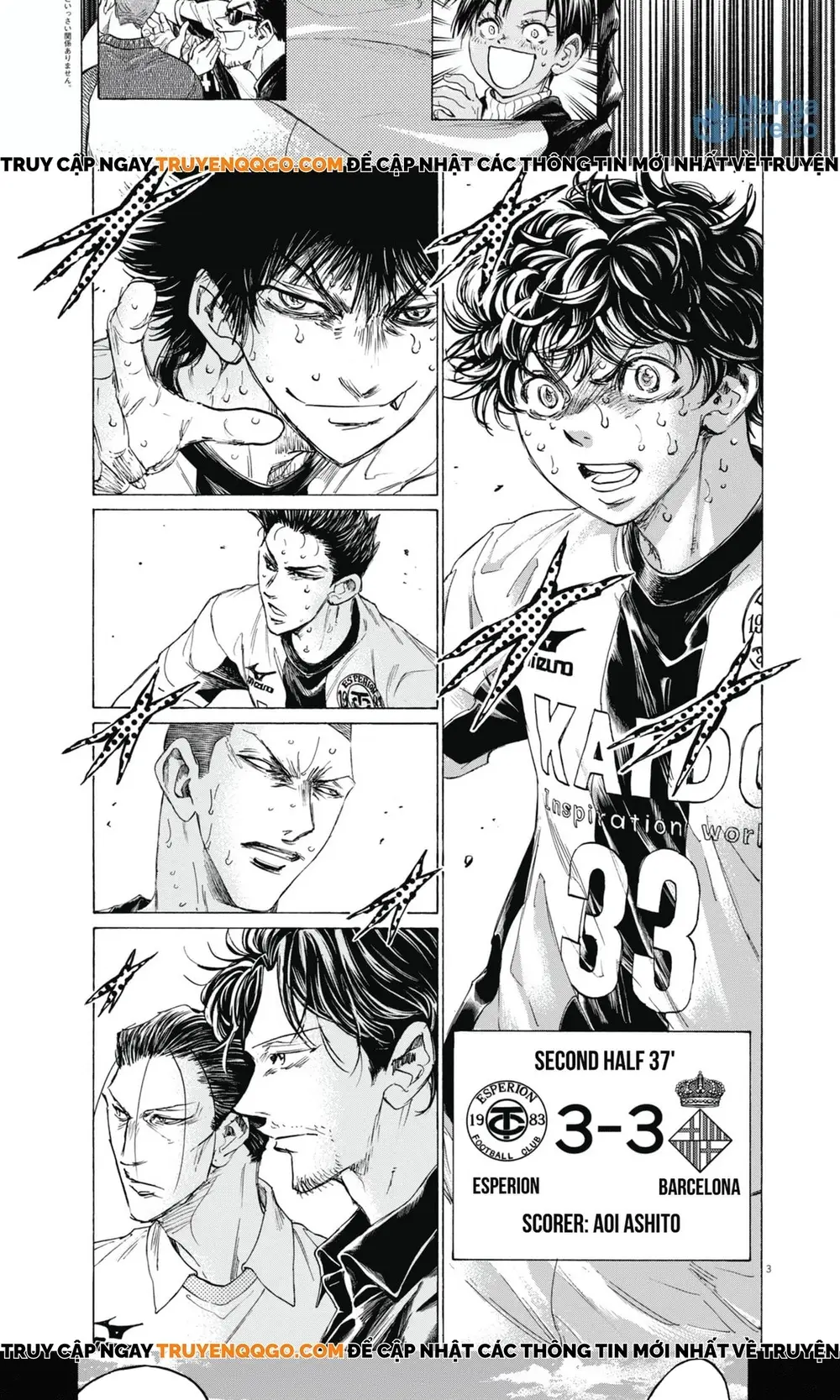 Thiên Tài Bóng Đá Ashito Chapter 398 - Trang 2