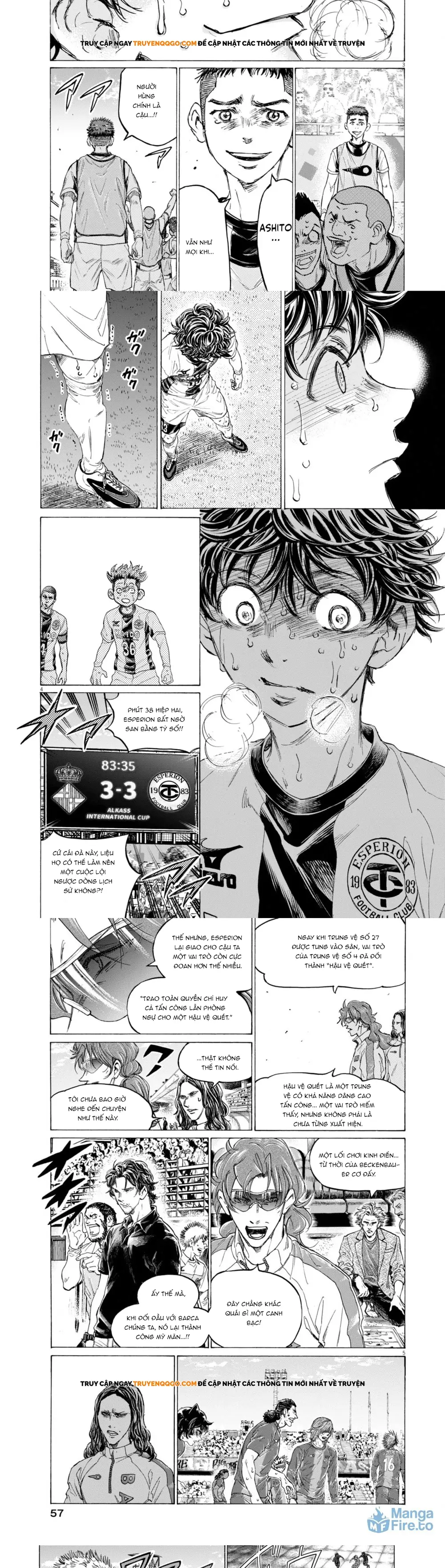 Thiên Tài Bóng Đá Ashito Chapter 399 - Trang 2