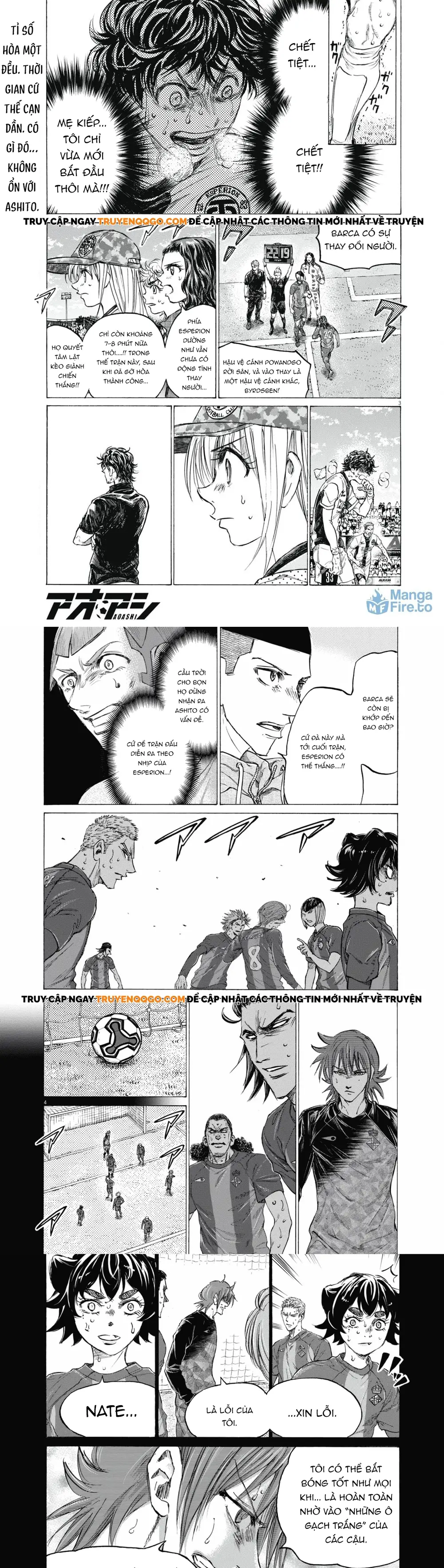 Thiên Tài Bóng Đá Ashito Chapter 400 - Trang 2