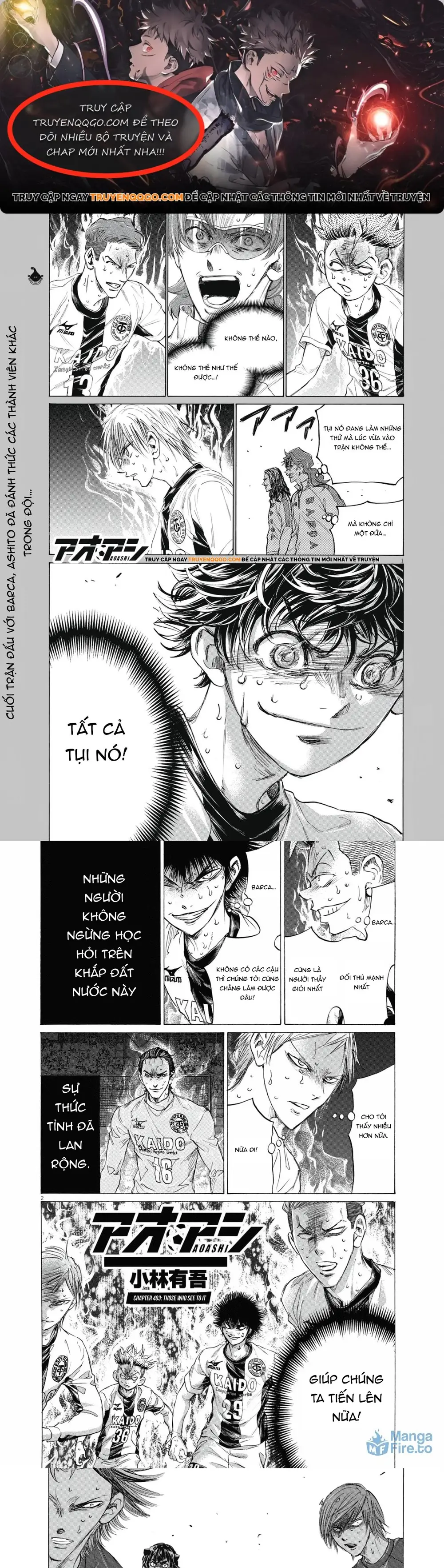 Thiên Tài Bóng Đá Ashito Chapter 403 - Trang 2