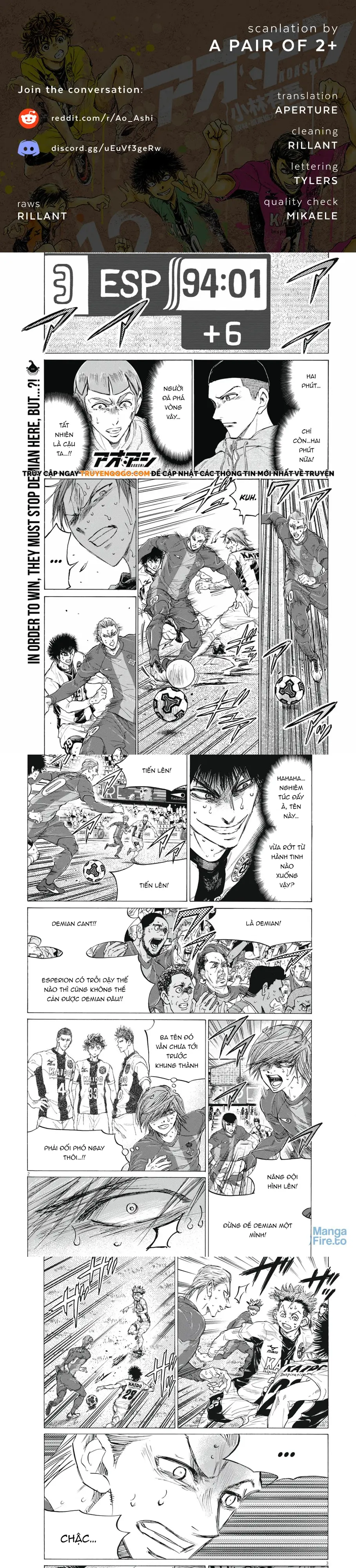 Thiên Tài Bóng Đá Ashito Chapter 404 - Trang 2