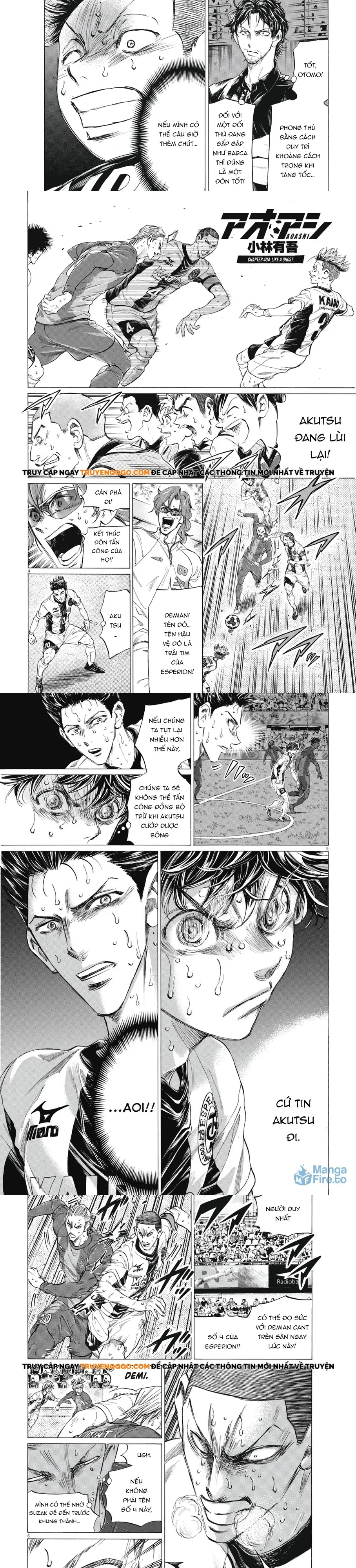 Thiên Tài Bóng Đá Ashito Chapter 404 - Trang 2