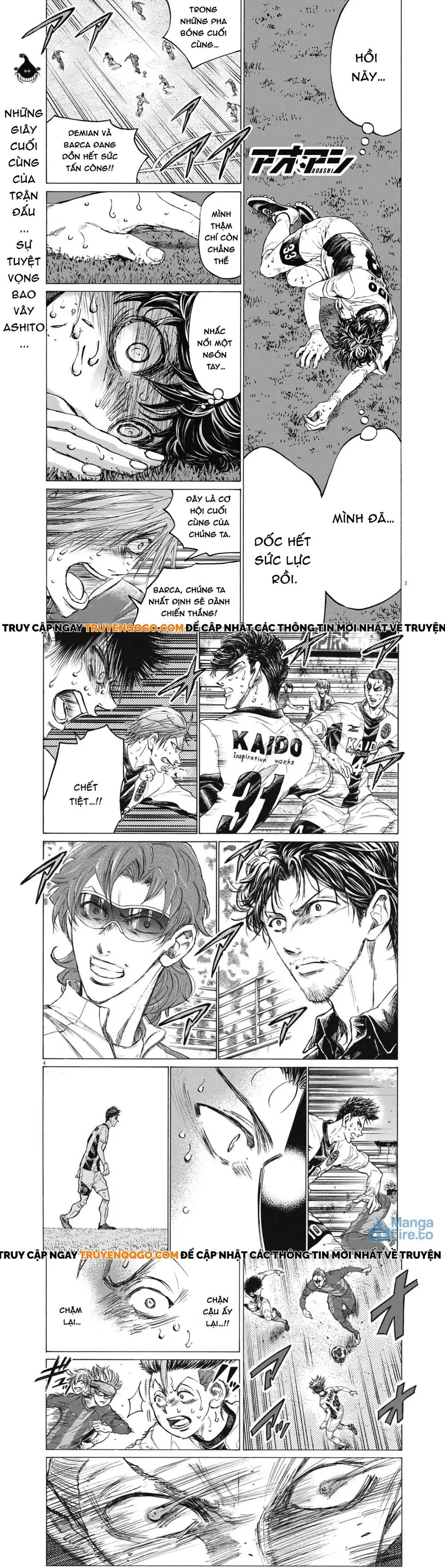 Thiên Tài Bóng Đá Ashito Chapter 405 - Trang 2