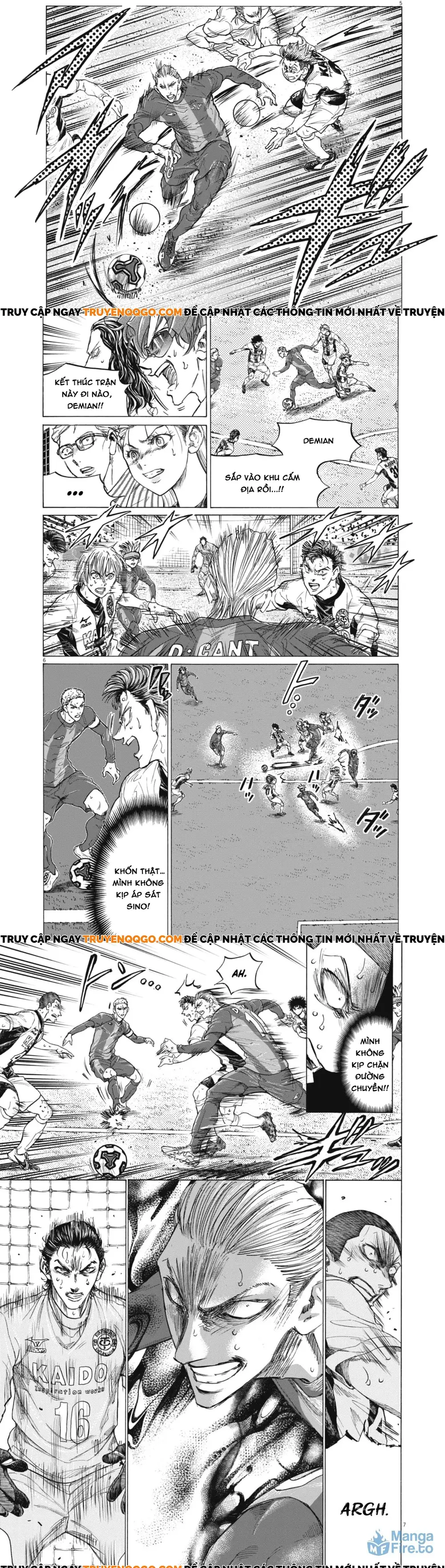 Thiên Tài Bóng Đá Ashito Chapter 405 - Trang 2