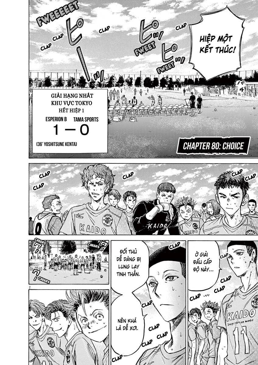 Thiên Tài Bóng Đá Ashito Chapter 80 - Trang 2