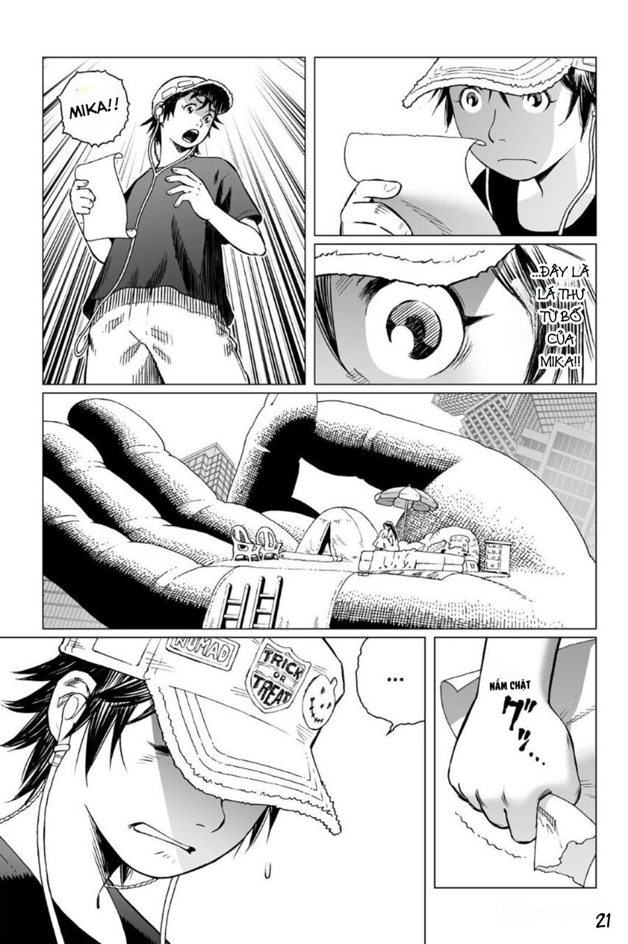 Thiên Thần Chiến Binh Alita: Biên Niên Sử Sao Hoả Chapter 11.5 - Trang 2