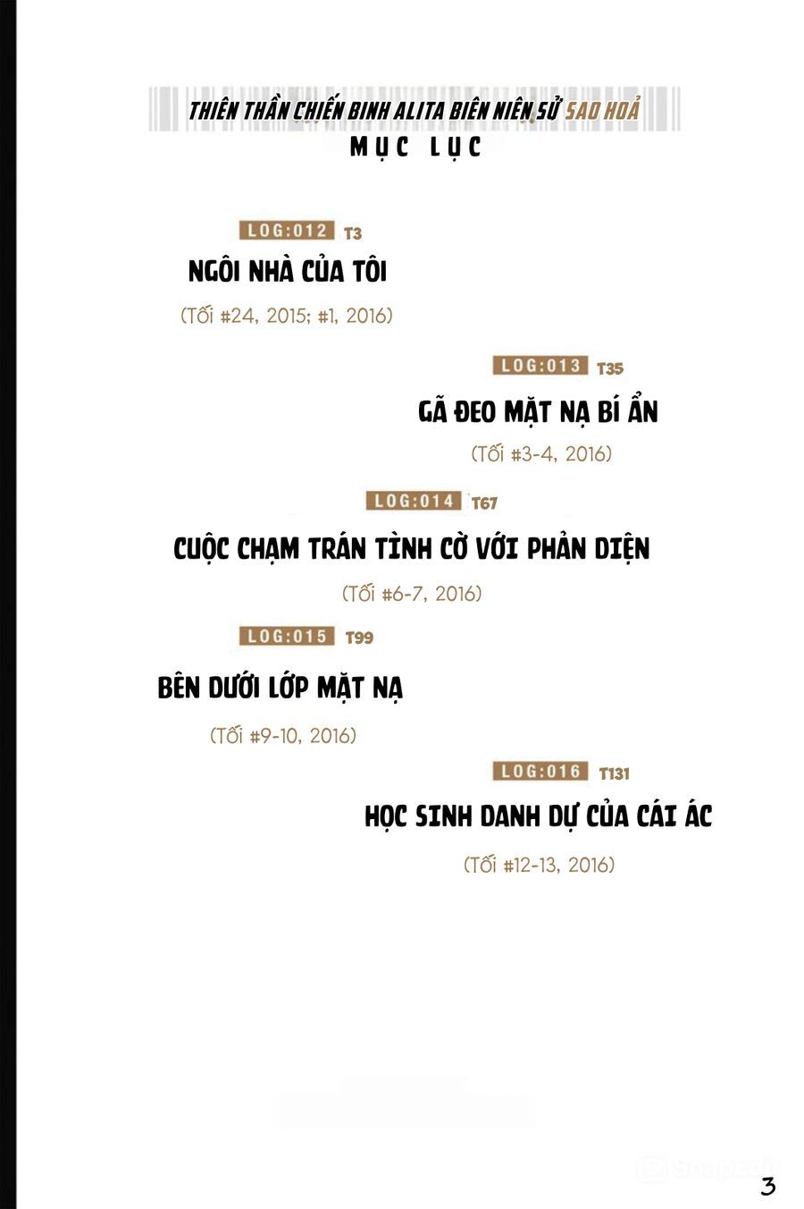 Thiên Thần Chiến Binh Alita: Biên Niên Sử Sao Hoả Chapter 12.1 - Trang 2