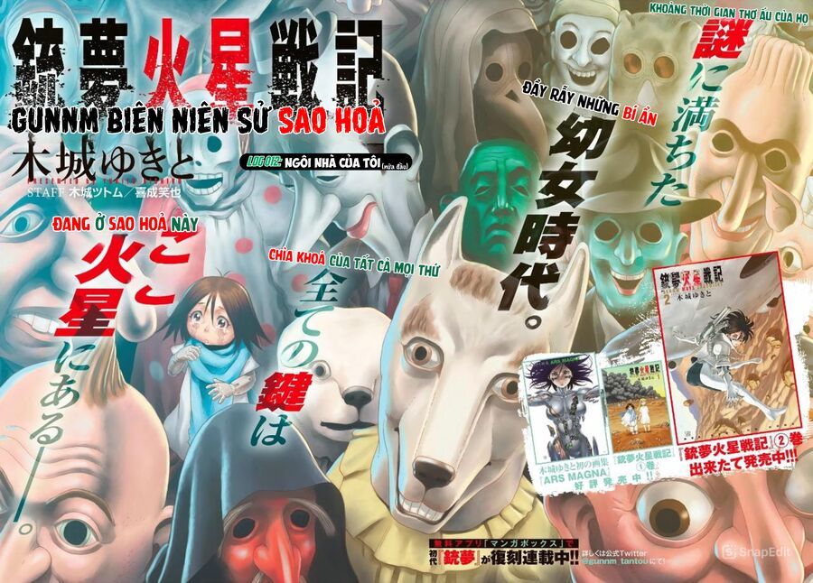 Thiên Thần Chiến Binh Alita: Biên Niên Sử Sao Hoả Chapter 12.1 - Trang 2