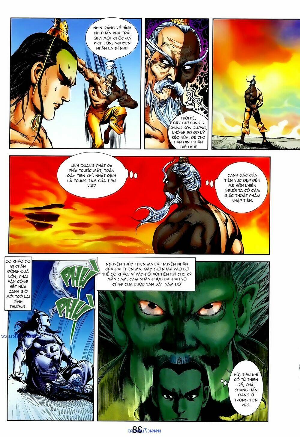 Thiên Tử Truyền Kỳ 1 – Cơ Phát Khai Chu Bản Chapter 100 - Trang 2