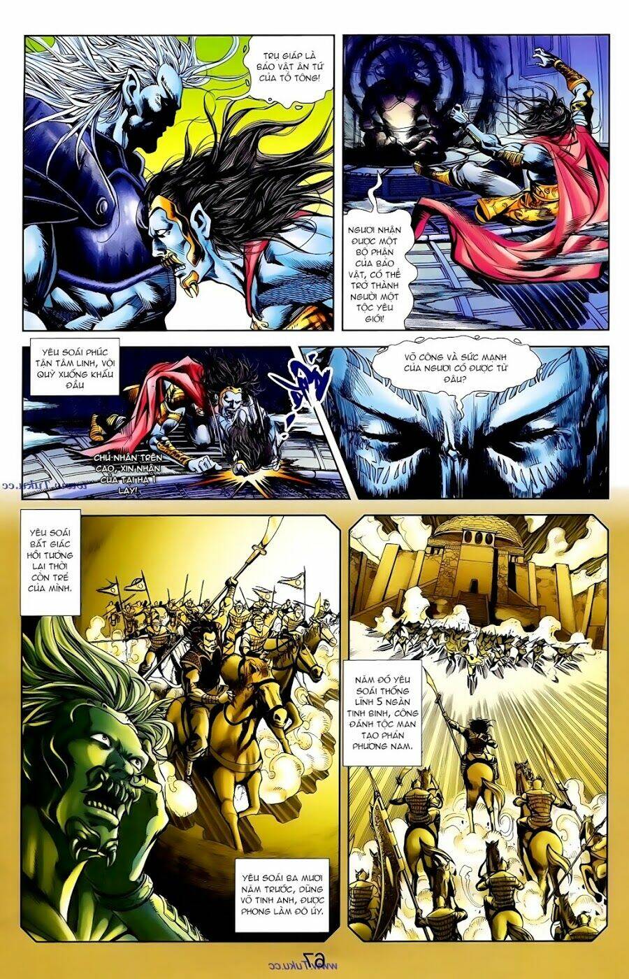 Thiên Tử Truyền Kỳ 1 – Cơ Phát Khai Chu Bản Chapter 101 - Trang 2