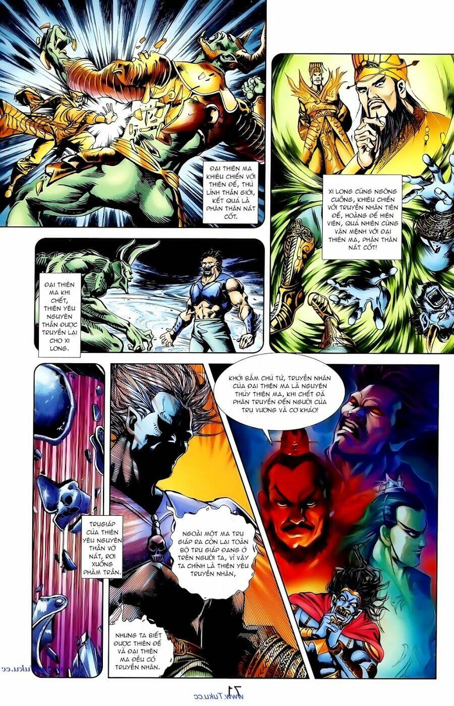 Thiên Tử Truyền Kỳ 1 – Cơ Phát Khai Chu Bản Chapter 101 - Trang 2